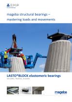 LASTO®BLOCK elastomeric bearings