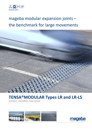 TENSA®MODULAR Types LR and LR-LS