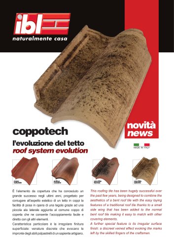 Coppotech - roof system evolution