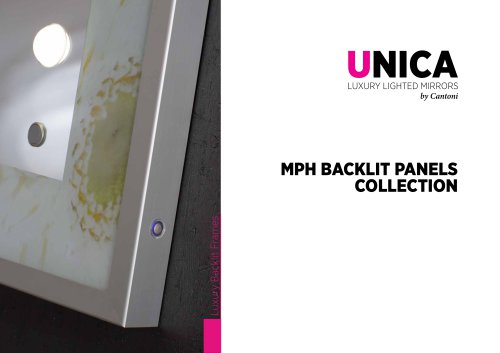 Unica, MPH decorated mirrors line Catalogue