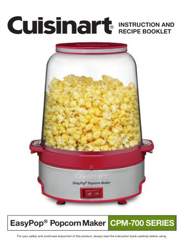 EasyPop® Popcorn Maker CPM-700 SERIES