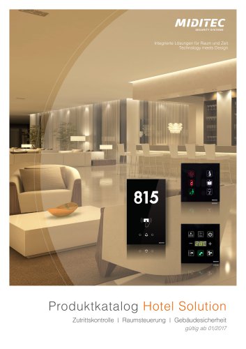 Produktkatalog Hotel Solution