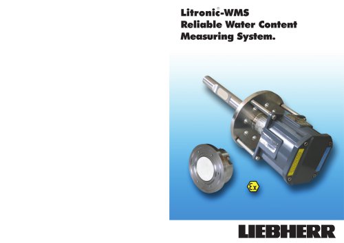 Litronic-WMS Reliable Water Content Measuring System