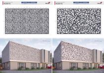Designkollektion für die Anwendung als perforierte Fassaden - 10