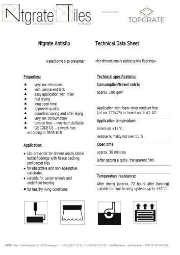 Ntgrate Antislip