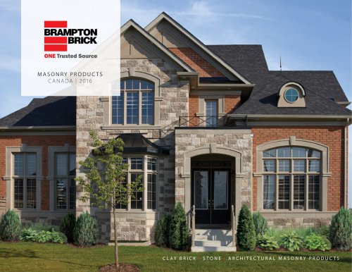 2016 Residential Masonry Products (Canada)