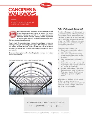 CANOPIES & WALKWAYS