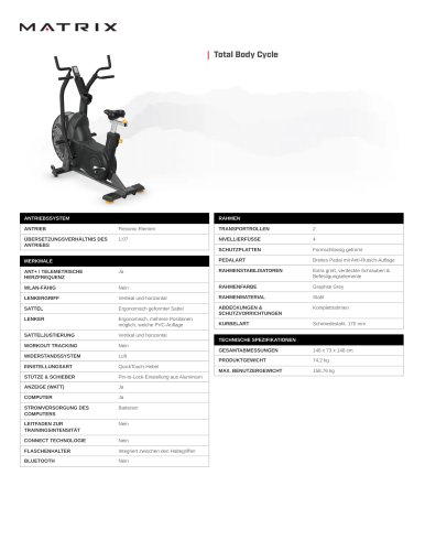 Total Body Cycle