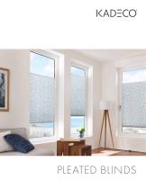 PLEATED BLINDS