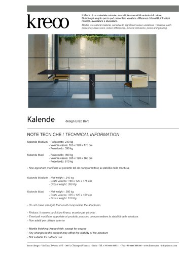 KALENDE-scheda-tecnica