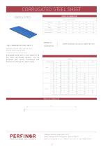 ONDULATED CORRUGATED STEEL SHEET