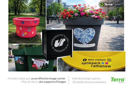 material for covering flower pots/Réalisations couvrant les pots