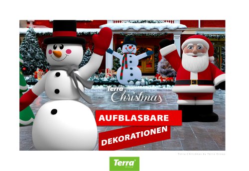 TerraChristmas - XXL Aufblasbare Figuren