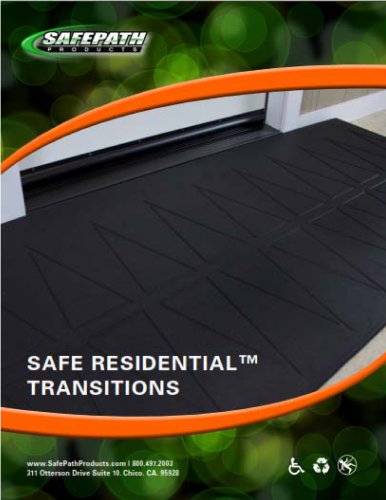 SAFERESIDENTIAL™ WHEELCHAIR RAMPS