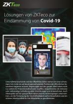 Lösungen von ZKTeco zur Eindämmung von Covid-19 - 1