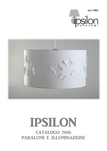 IPSILON 2016 - LAMPSHADES & LIGHTING