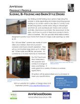 Sliding, Bi-Folding and Barn Style Doors