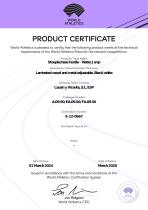 A.09.50 Water jump barrier WA Certificate