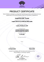 A.09.60-70 Steeplechase barriers WA Certificate