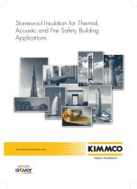 Stonewool Insulation for Thermal, Acoustic and Fire Safety Building Applications