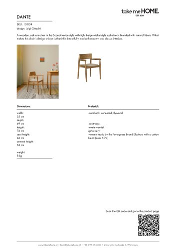 Dante - Product Sheet