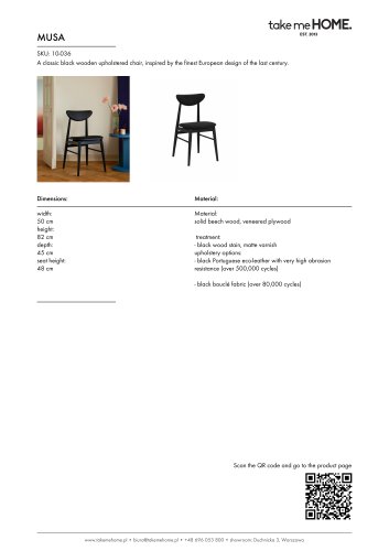 Musa - Product Sheet