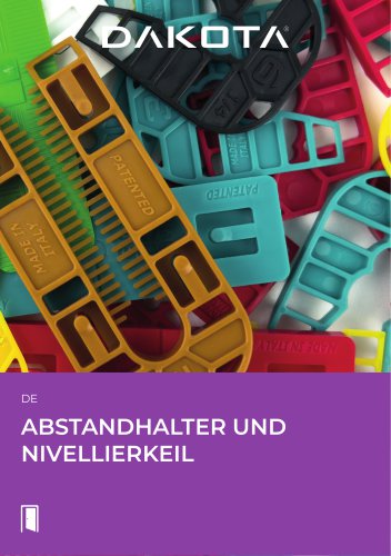 Abstandhalter und nivellierkeil