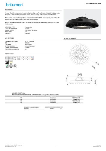 Voyager Evo Efficiency 100W