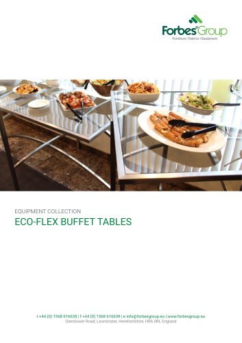 ECO-FLEX BUFFET TABLES