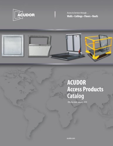 ACUDOR Access Products Catalog