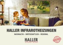 HALLER Infrarotheizungen Imagebroschüre - 1