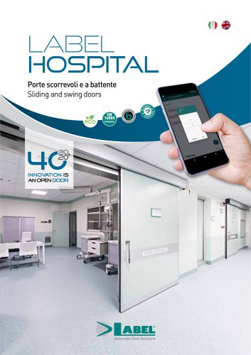 LABEL HOSPITAL - Sliding and swing doors