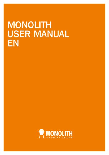 MONOLITH User Manual EN