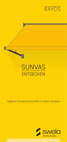 sunvas Produktflyer