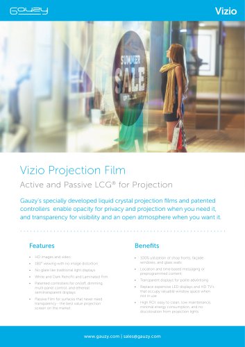 Vizio Projection