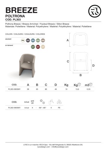 BREEZE  POLTRONA