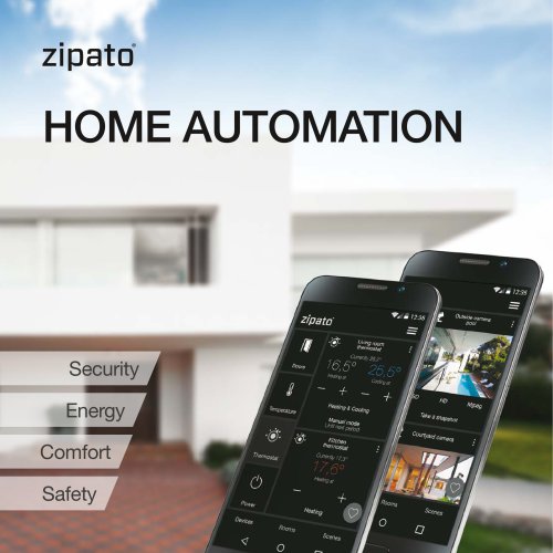 Zipato security and control system catalogue