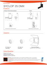 SYCLOP LP25 DMX - KONTURENSTRAHLER - 2