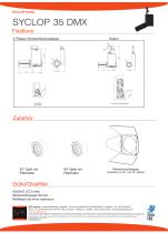 SYCLOP LP35 DMX - KONTURENSTRAHLER - 2