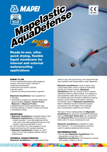 Mapelastic AquaDefense