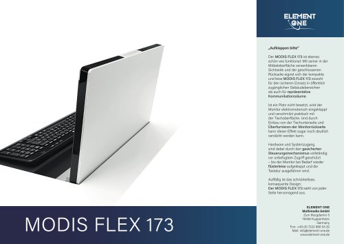 MODIS FLEX 173