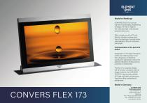 Versenkbarer Monitor CONVERS FLEX 173