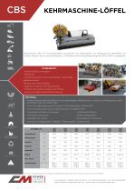 Kehrmaschine-Loffel CBS - 2