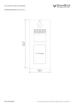 IP Video Türstation D31TDV - 7
