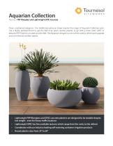 Aquarian Collection - FRP | GFRC Planters with distinctive Jar