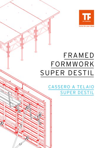 FRAMED FORMWORK SUPER DESTIL