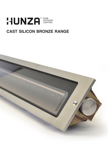 Cast Silicon Bronze Range Brochure 2020