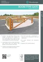 Boom Type Gate Datasheet
