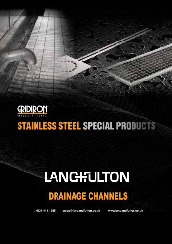 Stainless Steel Drainage Channels