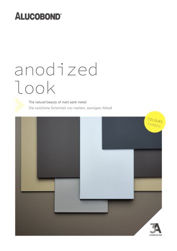 ALUCOBOND&reg; anodized look